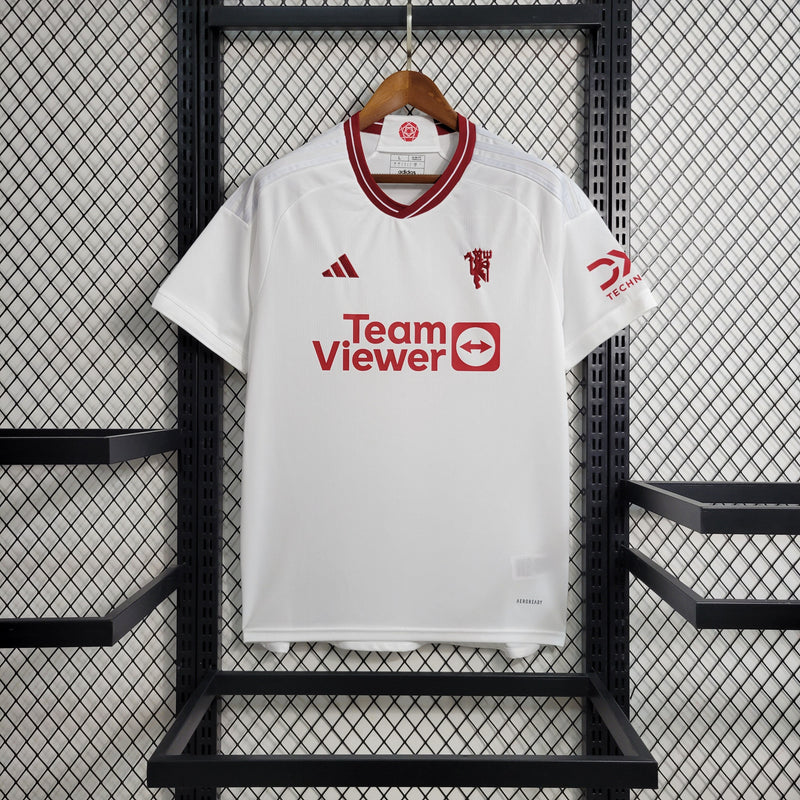 CAMISOLA DO MANCHESTER UNITED 23/24 BRANCO