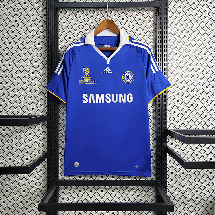 CAMISA RETRÔ DO CHELSEA 08/09 AZUL