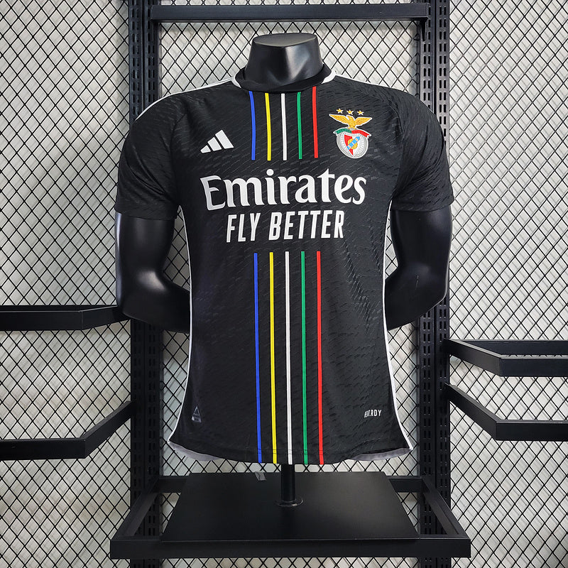 CAMISA VERSÃO PLAYER DO BENFICA 23/24 BLACK