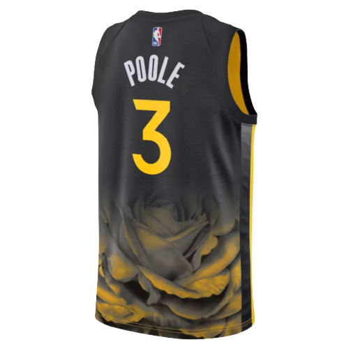 Regata Golden State Warriors -Jordan Poole - 2022/23 City Edition - Preta