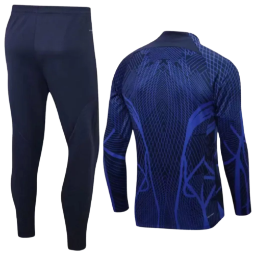 Conjunto de Treino Seleção França - Masculino - Azul