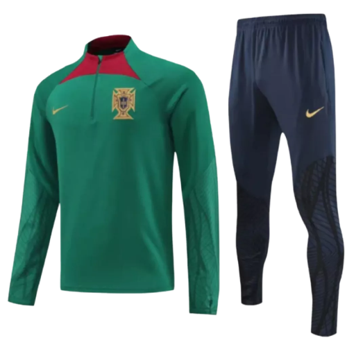 Conjunto de Treino Seleção Portugal - Masculino - Verde